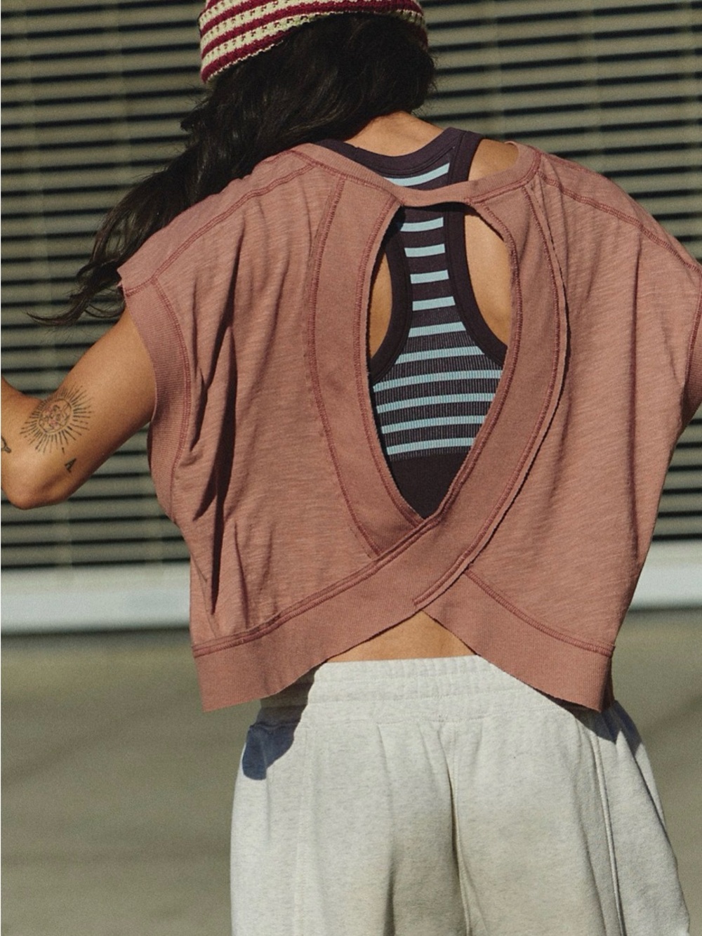 Free People Movement My Time Tee ( L) - NEW